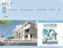Tablet Screenshot of bzrinvest.com